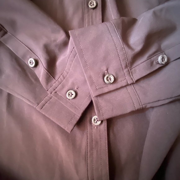 Eddie Bauer Womens Black Classic Fit Button Up Casual Office Shirt- Sz-XL - Picture 8 of 16